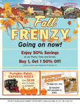 Fall Frenzy Sale