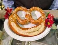 Soft Pretzel with Cheddar