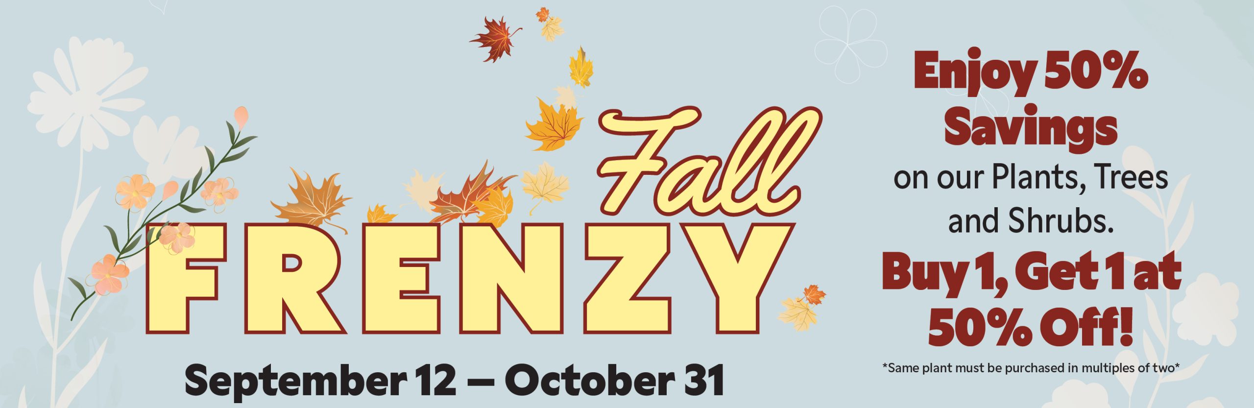 Fall Frenzy HP Slider